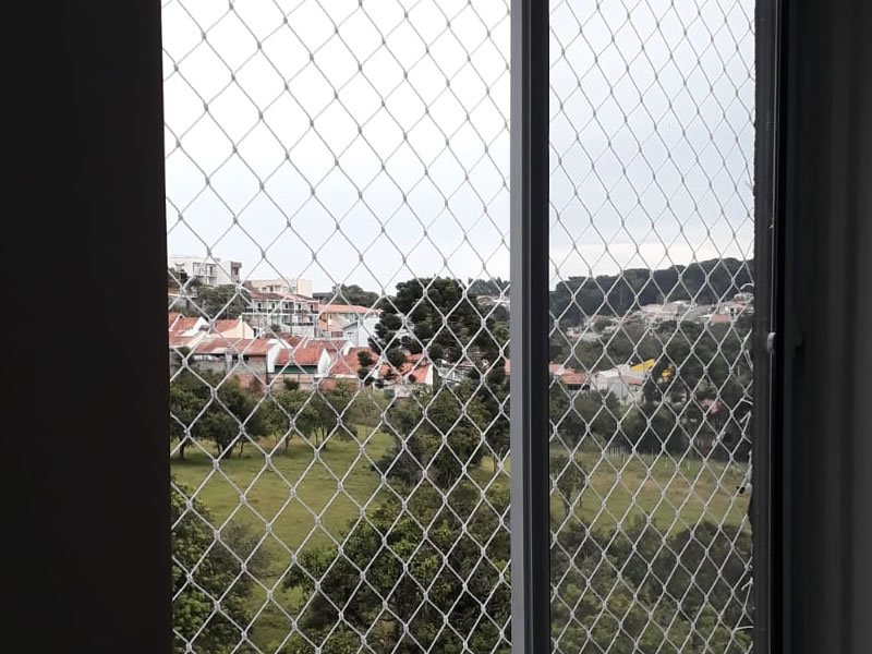 Instalação de rede de segurança em São Jorge do Ivaí